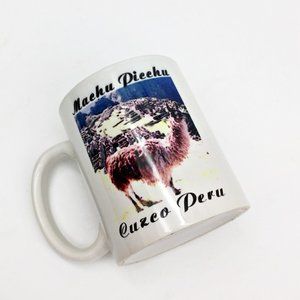 MACHU PICCHU Coffee MUG Cuzco Escudo Del Peru Cup